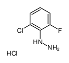 (2-氯-6-氟苯基)肼盐酸盐结构式