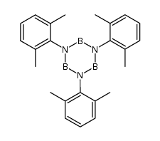 {bh-n(2.6-(ch3)2-c6h3)}3 Structure