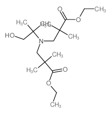 ethyl 3-[(2-ethoxycarbonyl-2-methyl-propyl)-(1-hydroxy-2-methyl-propan-2-yl)amino]-2,2-dimethyl-propanoate Structure