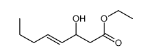 ethyl 3-hydroxyoct-4-enoate Structure