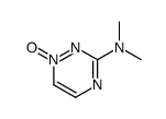 N,N-dimethyl-1-oxido-1,2,4-triazin-1-ium-3-amine Structure