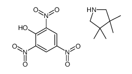 3,3,4,4-tetramethylpyrrolidine,2,4,6-trinitrophenol Structure