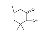 (2S,5R)-2-hydroxy-3,3,5-trimethylcyclohexan-1-one Structure