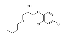 1-butoxy-3-(2,4-dichlorophenoxy)propan-2-ol Structure