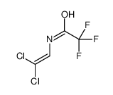 N-(2,2-dichloroethenyl)-2,2,2-trifluoroacetamide结构式