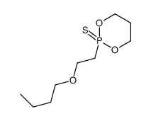 2-(2-butoxyethyl)-2-sulfanylidene-1,3,2λ5-dioxaphosphinane Structure