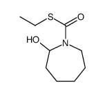 S-ethyl 2-hydroxyazepane-1-carbothioate结构式