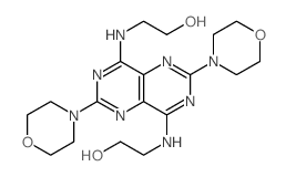 Ethanol,2,2'-[(2,6-di-4-morpholinylpyrimido[5,4-d]pyrimidine-4,8-diyl)diimino]bis-(9CI) picture