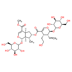 匙羹藤皂苷 I结构式
