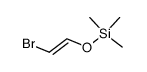 2-bromo-1-trimethylsiloxyethene Structure