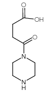 4-OXO-4-PIPERAZIN-1-YL-BUTYRICACID Structure