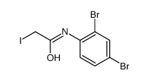 2-Iodo-2',4'-dibromoacetoanilide结构式