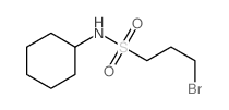 1-Propanesulfonamide, 3-bromo-N-cyclohexyl- picture