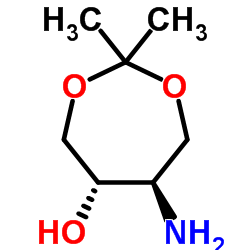 (5R,6S)-6-Amino-2,2-dimethyl-1,3-dioxepan-5-ol Structure