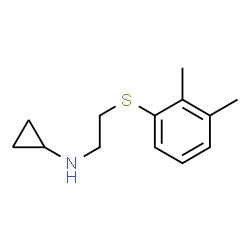 Cyclopropylamine, N-[2-(2,3-xylylthio)ethyl]- (8CI) picture