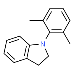 1H-Indole,1-(2,6-dimethylphenyl)-2,3-dihydro-(9CI) Structure