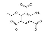 3-ethoxy-2,4,6-trinitro-aniline结构式