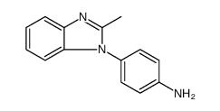 Benzenamine, 4-(2-methyl-1H-benzimidazol-1-yl) structure