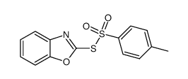 benzoxazolyl-2 toluene thiosulfonate Structure