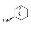 endo-2-amino-1-methylbicyclo<2.2.1>heptane Structure