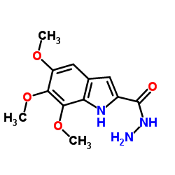 5,6,7-Trimethoxy-1H-indole-2-carbohydrazide picture