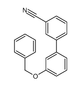 3'-(BENZYLOXY)[1,1'-BIPHENYL]-3-CARBONITRILE Structure