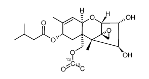 HT-2 Toxin-13C2,D3 Structure