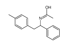 N-[2-(4-methylphenyl)-1-phenylethyl]acetamide Structure