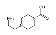 1-Piperazinecarboxylicacid,4-(2-aminoethyl)-(9CI) Structure