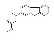 ethyl 3-(9H-fluoren-2-yl)but-2-enoate Structure