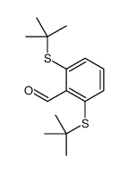 2,6-bis(tert-butylsulfanyl)benzaldehyde结构式