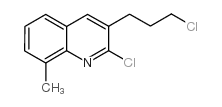 2-Chloro-3-(3-chloropropyl)-8-methylquinoline Structure