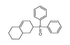 6-diphenylphosphoryl-1,2,3,4,4a,5,6,7-octahydronaphthalene Structure