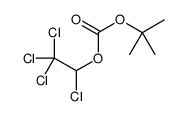 tert-butyl 1,2,2,2-tetrachloroethyl carbonate Structure