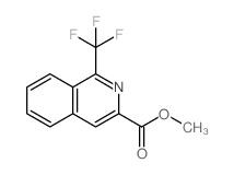 Methyl 1-(trifluoromethyl)isoquinoline-3-carboxylate structure