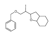 (2S,3aS,7aR)-2-[(1S)-1-iodo-2-phenylmethoxyethyl]-2,3,3a,4,5,6,7,7a-octahydro-1-benzofuran Structure