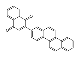 2-chrysen-2-ylnaphthalene-1,4-dione结构式