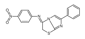 N-(4-nitrophenyl)-6-phenylimidazo[2,1-b][1,3]thiazol-3-imine Structure