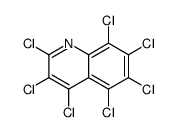 2,3,4,5,6,7,8-heptachloroquinoline结构式