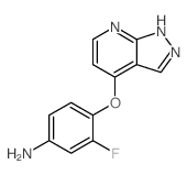 4-((1H-PYRAZOLO[3,4-B]PYRIDIN-4-YL)OXY)-3-FLUOROANILINE picture