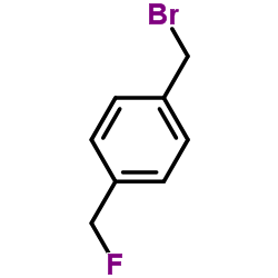 Benzene, 1-(bromomethyl)-4-(fluoromethyl)- structure