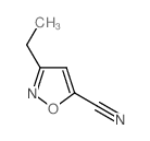 3-ethyl-5-isoxazolecarbonitrile(SALTDATA: FREE)图片