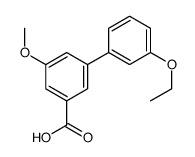 3-(3-ethoxyphenyl)-5-methoxybenzoic acid Structure