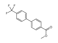 4-(三氟甲基)-[1,1-联苯]-4-羧酸甲酯结构式