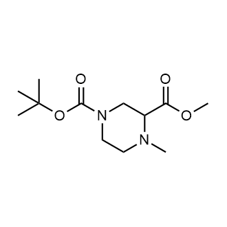 1-tert-butyl 3-methyl 4-methylpiperazine-1,3-dicarboxylate picture