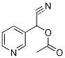 氰基(吡啶-3-基)醋酸甲酯结构式