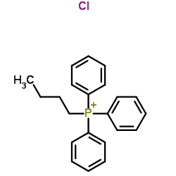 Butyl(triphenyl)phosphonium chloride Structure