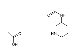 N-acetyl-3-aminopiperidine acetate结构式