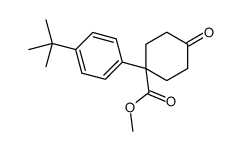 1-(4-叔丁基苯基)-4-氧代环己烷羧酸甲酯图片