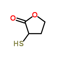 二氢-3-疏基-2(3H)-呋喃酮结构式